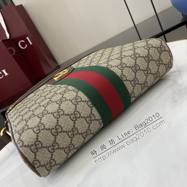 Gucci專櫃古馳最經典款男士單肩斜挎包 jh2808型號:  547934